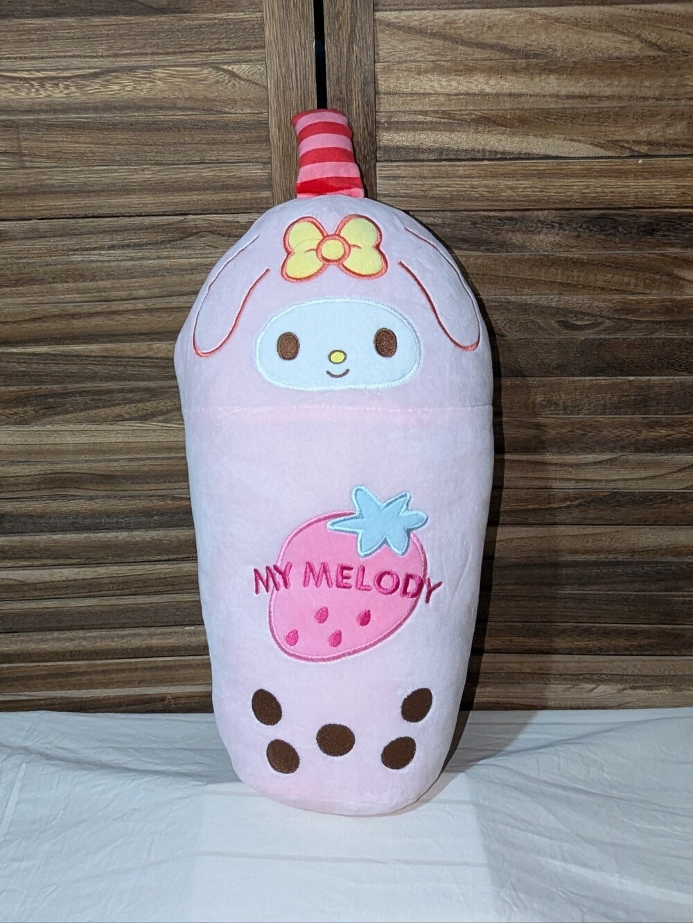 Rare 22" My Melody Boba Cup Plushie ✨ OFFERS WELCOME ✨